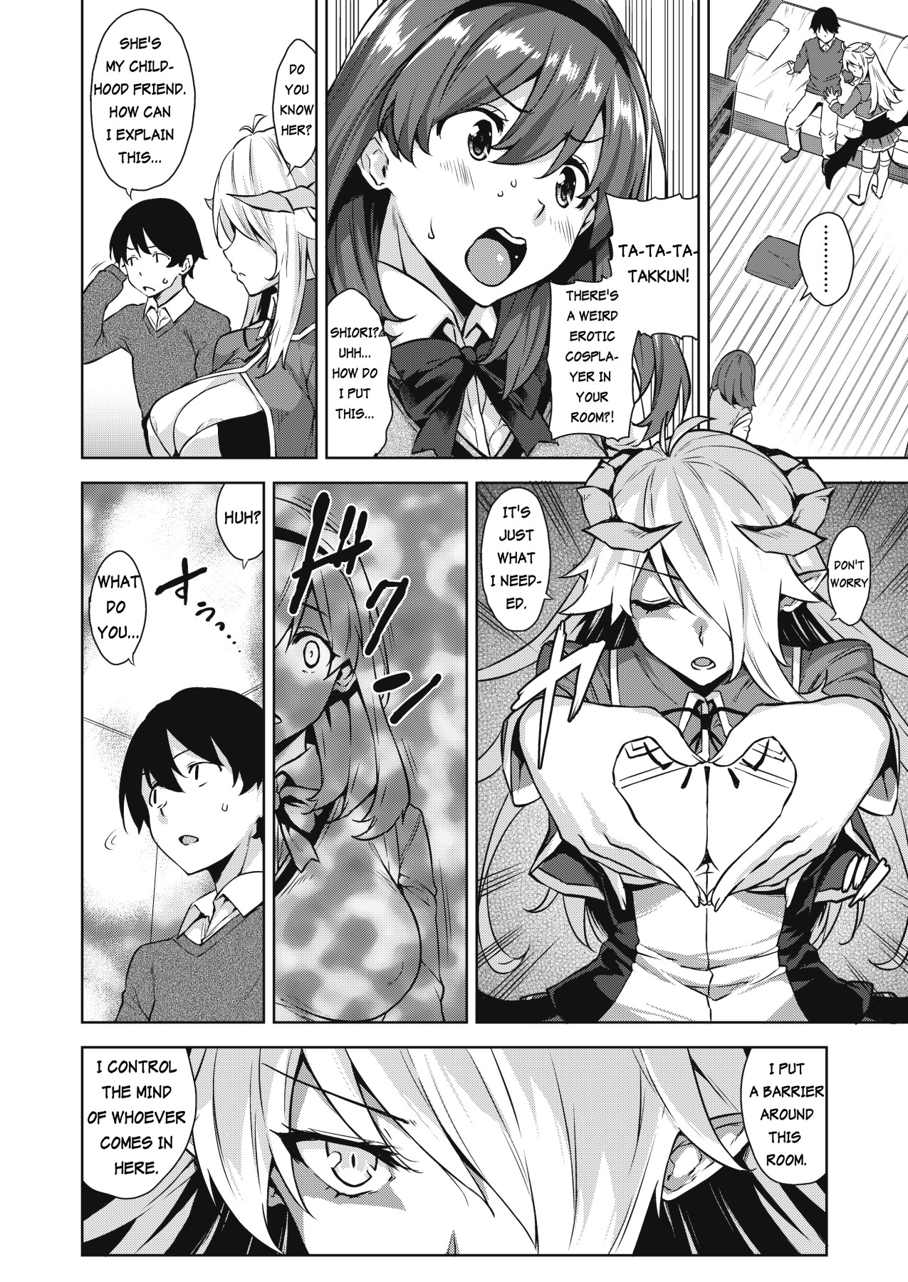 Hentai Manga Comic-Devil Highschooler! -Creating a Harem With a Devil App- Ch.1-Read-5